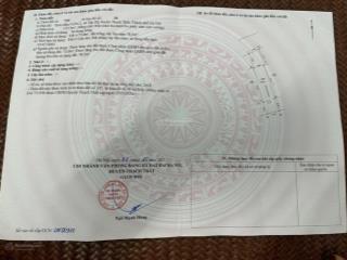 Bán đất tại đường 419, xã tân xã, thạch thất, hà nội, 5,48 tỷ, 133,5 m2