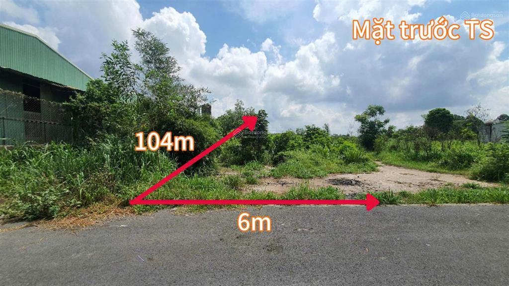 Bán lô đất lớn, 2 mt nhựa 5m, 2,13 tỷ, bến cát, bình dương