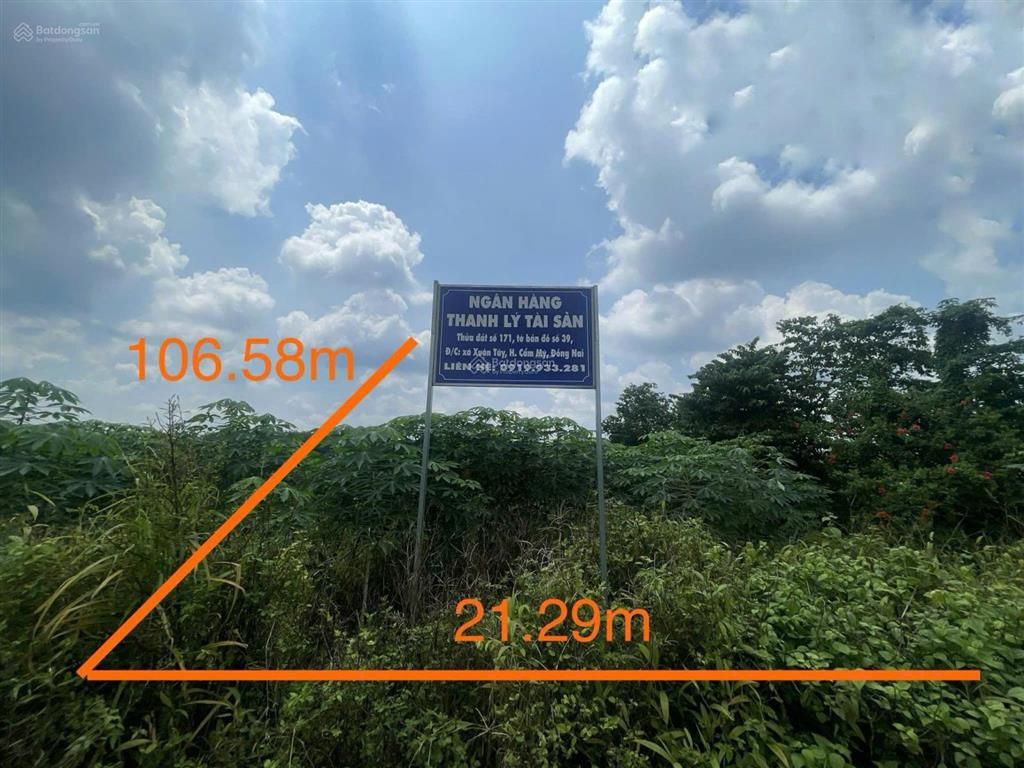 Thanh lý nhanh thửa đất lớn 3000m2 chỉ hơn 1tỷ, xuân tây, cẩm mỹ, đồng nai