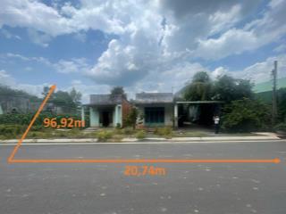 Bán nhà mt đường nhựa 25m, gần 2000m2, 7 tỷ 2 tl, chơn thành, bình phước