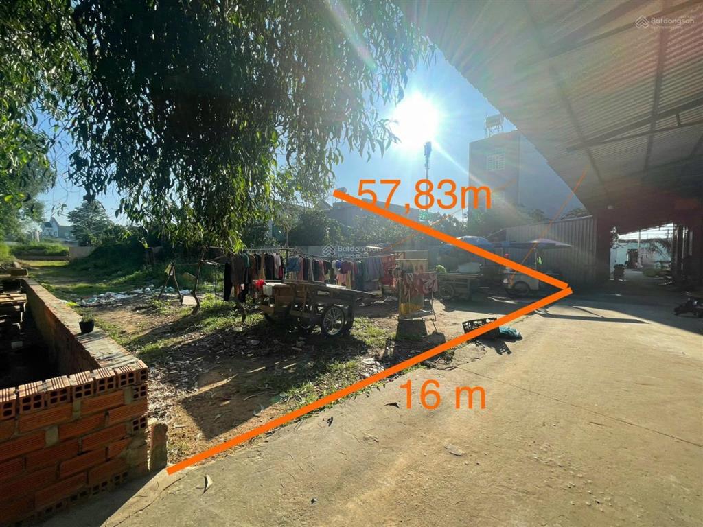 Thanh lý nhanh đất ngang 16m, 2,784 tỷ, tân uyên bình dương