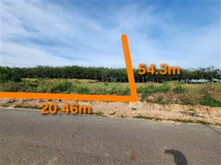 Ngân hàng thanh lý gấp thửa đất lơn hơn 1000m2, mt nhựa ngang 20.4m, 1,485 tỷ, dầu tiếng bình dương