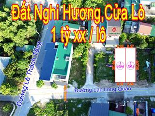 Đất nghi hươngcửa lò 100m2 giá 1 tỷ xxx  0878 292 ***