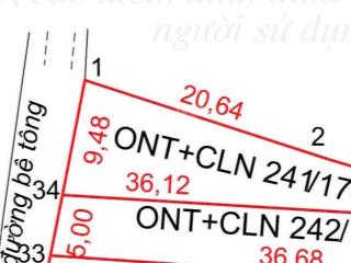 Chỉ hơn 100 triệu bạn đã sở hữu 1 miếng đất 176m2. sổ chính chủ