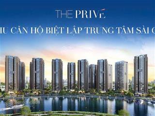 Giỏ hàng độc quyền căn hộ the privé hạng sang view sông chiết khấu 14,5% chỉ trả 670 triệu nhận nhà