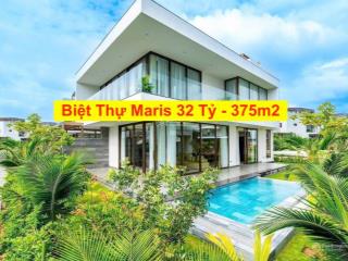 Chính chủ cần bán gấp biệt thự biển the maris 3pn, 375m², view biển, giá tốt 33 tỷ