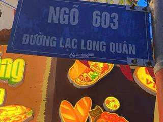 Bán nhà mặt ngõ lạc long quân, tây hồ, 260m2, ngõ ô tô kinh doanh  38 tỷ ctl