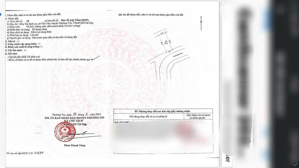 Siêu phẩm tđc xâm động, vân tảo, hồng vân 90,3m2 cơ hội đầu tư