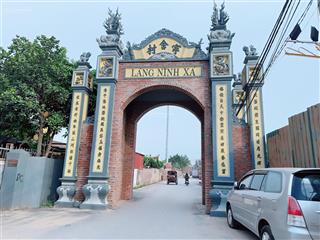 Bán 82m gần cổng làng ninh xá  thường tín ( ngõ thông , ô tô vào đất )