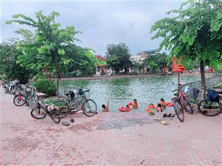 80m đại áng  thanh trì , 2 mặt tiền , view hồ , kinh doanh đỉnh