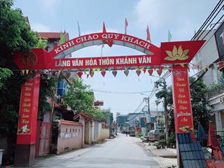 185m khánh vân  cách vành đai 4 chỉ 100m  ô tô tải chạy vòng quanh