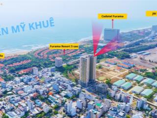 Độc quyền căn 1pn  62m2  view ngay biển mỹ khê ngay trong tầm mắt & khai thác cho thuê 18tr/tháng