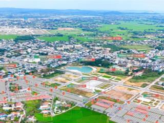 Với 650 triệu (50%)  lô 100m2  đường ô tô  cách trung tâm thành phố 15 phút di chuyển