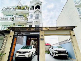 Nhà phố sân vườn 4 tầng, 7.7x20m, hẻm 8m khu phân lô vip thạnh xuân 22