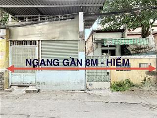 Siêu phẩm nơ trang long  hẻm xe hơi  ngang gần 8m  114m2 (8x15)  vuông  chdv tòa nhà văn phòng