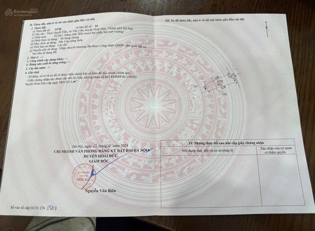 Bán nhà rẻ nhất vân côn an khánh cách 100m đại lộ oto vào tận nhà 42m nhà 2 tầng sẵn dọn vào ở ạ