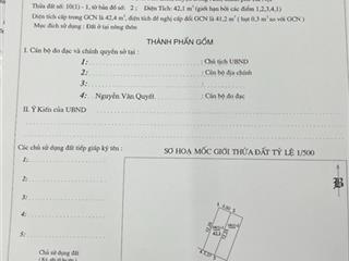 Bán đất tại thái bình, xã mai lâm, đông anh, hà nội, 4,35 tỷ, 42,1 m2 giá siêu hời. sân chung oto