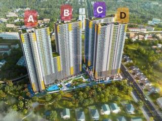 Chung cư bcons solary  với diện tích 64 m2, 2 phòng ngủ và 2 toilet
