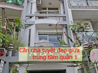 Bán nhà 5 tầng dt 297 m2 sàntrần đình xuquận 1  dòng tiền cực tốt