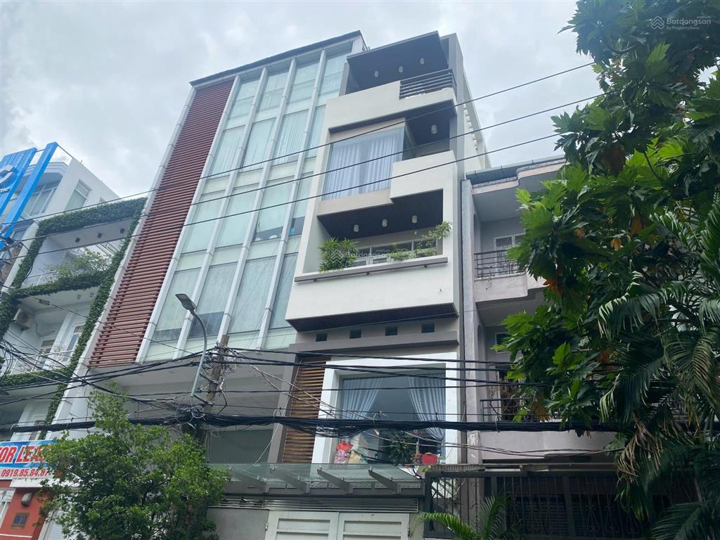 Rẻ hơn 25%! bán nhà mt nơ trang long, p14, bt, dt 9x20m, 5 tầng, hđt 185tr/tháng, giá 34 tỷ