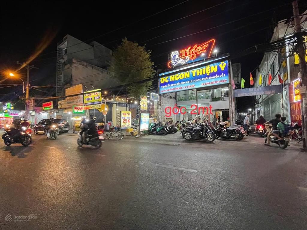 Ngộp bank! bán nhà mặt tiền nguyễn văn khối (cây trâm), 10x20m, cấp 4, hđt 85tr/tháng, giá 20 tỷ