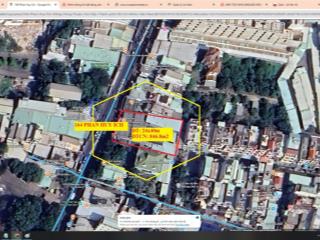 Bán lô đất mt 164 phan huy ích, p12, gò vấp (dt 24x42m), odt 846.8m2, shr, giá 115 tỷ(tl)