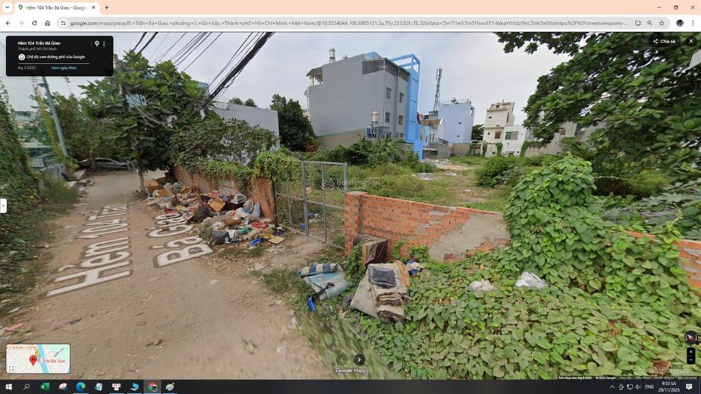 Lô đất view sông vàm thuật, trần bá giao (dt 13.5x56m), cn 760m2, gpxd 1 hầm + 7tầng, giá 74 tỷ