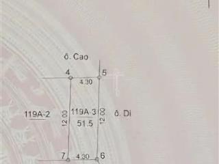 Bán đất cát ngòi xã cát quế, hoài đức. lô góc ô tô đỗ cửa 45 tr/ m2
