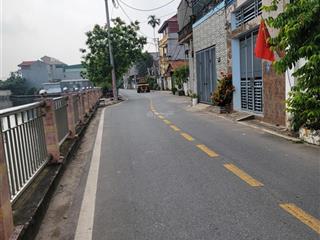 Bán đất lô góc ngay cạnh khu vực đồng sậy .thị trấn phùng ô tô quay đầu trước đất