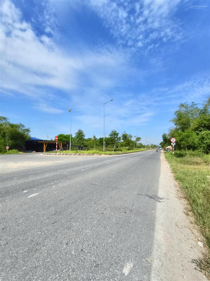 Đất đô thị hoà xuân mặt tiền rộng hơn 7m giá đầu tư