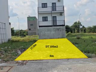 Duy 1 lô 105m2 (6x17,5), view hồ sinh thái 15ha, dân cư đông, an ninh chặt