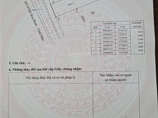 Bán đất vĩnh hậu, hoà bình, bạc liêu. thửa đất sổ hồng giá còn thương lượng
