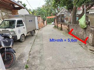 Đất chương mỹ 57m2 trục chính kinh doanh đường ô tô tránh gần chợ trường mt, hậu 5,6m
