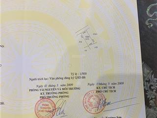 Chính chủ bán nhà mặt ngõ ngô thì sỹ cầu am vạn phúc 62m2 mặt tiền 5m ngõ thông ba gác, giá 10tỷ