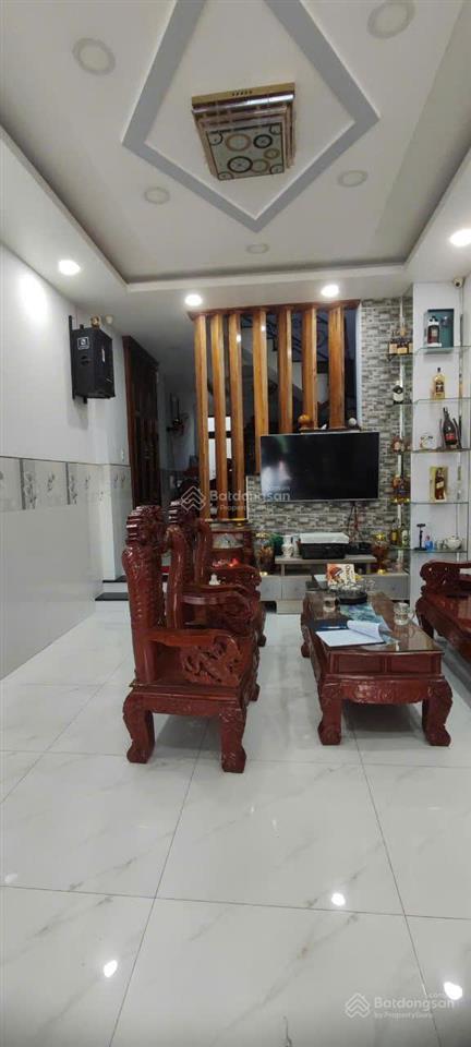 Nhà 3 tầng hẻm 8m đường an phú đông 9 phường an phú đông q12 dt 76m2( 4x19)