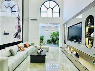 Nhà 5 tầng tặng nội thất hẻm 6m đường thạnh xuân 25, phường thới an, q12, dt 75m2(4x19) 7,66tỷ