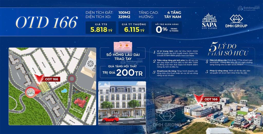 Chính chủ cắt lỗ căn liền kề 4 tầng ngay 5 tòa chung cư mới khu tây bắc sapa