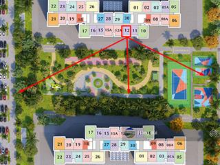 Bán căn 1n+1, dt 43m2, tòa g6, view nội khu, giá 3.5 tỷ, tt tiến độ, the sola park, vin smart city