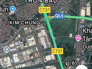 Cơ hội cho nhà đầu tư chỉ 63tr/m2 đất mặt đường võ văn kiệt  làng bầu kim chung đông anh