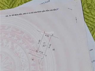 Bán đất tặng nhà c4 45m2 mt 4.2m đa sỹ hà đông, gần ô tô. giá đầu tư hơn 6 tỷ