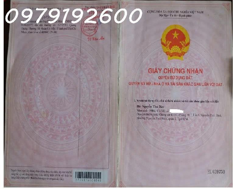 Chính chủ cần bán lô đất đường 167 - xã Bình Mỹ, huyện Củ Chi. DT 1.858m2, giá đầu tư