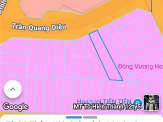 Bán đất mặt tiền đường trần quang diệu khu đại an p9