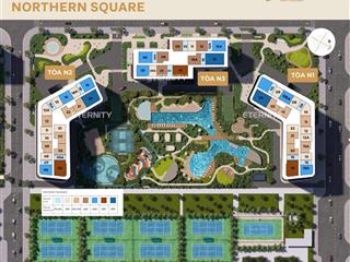 Cần bán gấp căn hộ studio tại cụm northern square  masteri trinity square ở vinhomes ocean park 2
