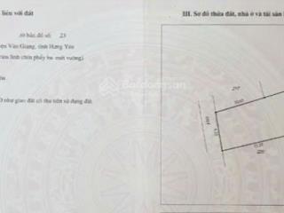 Lô đất thổ cư 210m² tại xã nghĩa trụ, hưng yên (trung tâm vinhomes ocean park 2, giá 70 triệu/m²)