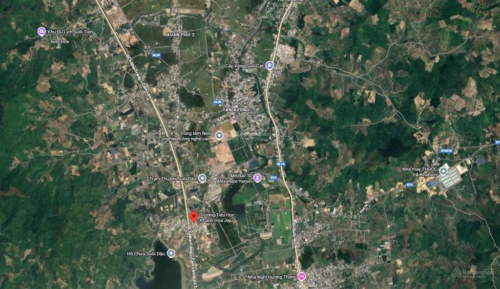 Bán đất ven nha trang  1948m2  200m2 thổ cư  phù hợp xây nhà vườn nghỉ dưỡng