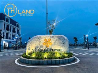 Bán shophouse dự án yên bái riverside. diện tích 100m2. xây thô 4 tầng, hoàn thiện mặt ngoài