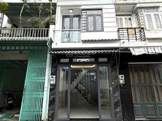Nhà mặt tiền đường 10m kdc phường hiệp thành, nhà đúc 1 lầu, 2pn, 2wc