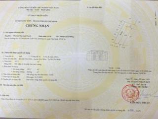 Đất góc 2mt hxh đường liên xã thị trấn hóc môn