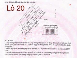 Bán đất t15, an phú đông, quận 12, hcm, giá tốt 3,29 tỷ, 53m2 siêu hot