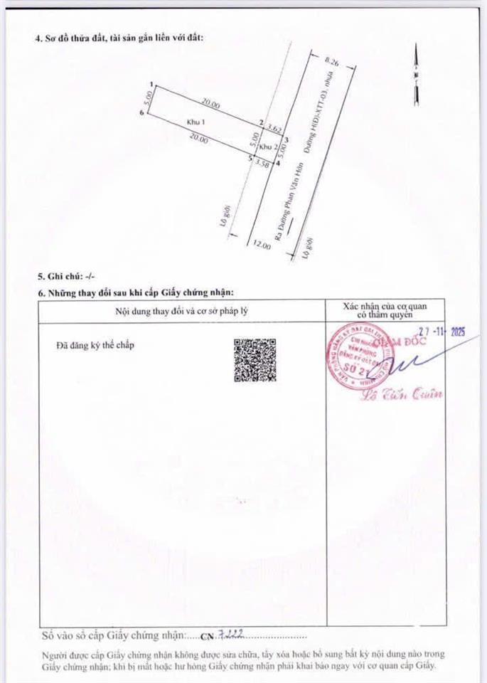 Đất thổ cư kdc đường nhựa 8m xã bà điểm  giá f0